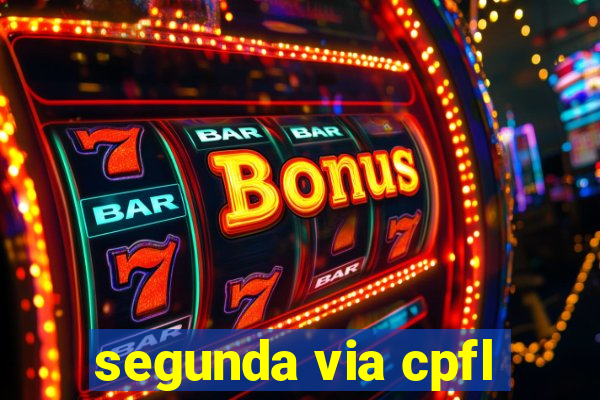 segunda via cpfl